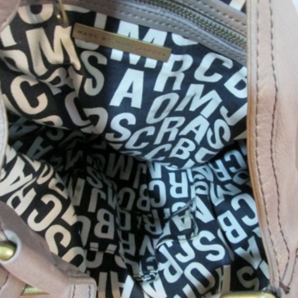 MARC JACOBS Leather Shoulder Bag Satchel - Picture 3 of 8